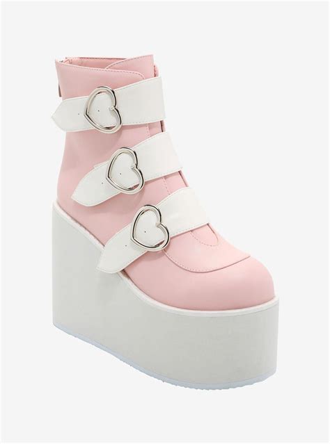 pink platform shoes target